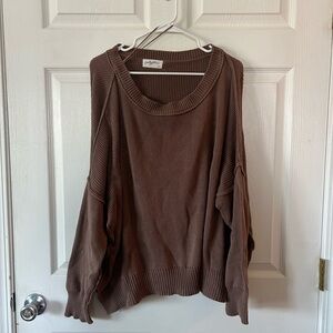 Cozy Brown Sweater